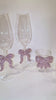 Crystal Bow Drink Glass Set