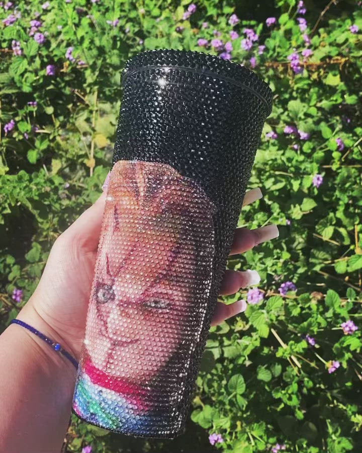 Custom Crystal Bling Tumbler