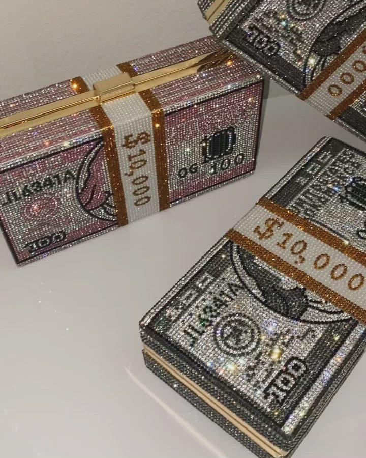 Diamond 10k Money Bag