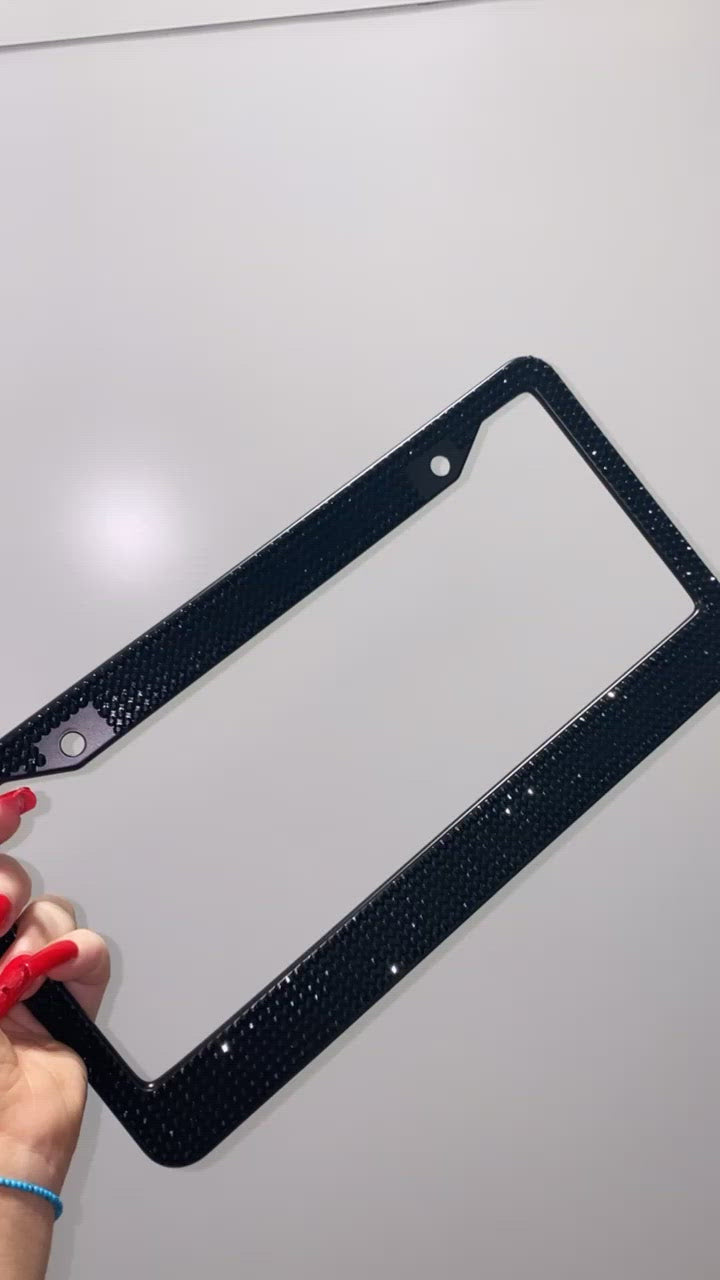 Bling License Plate Frame