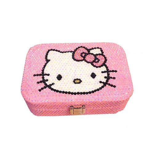 Hello Kitty Glitter Snap Storage Box