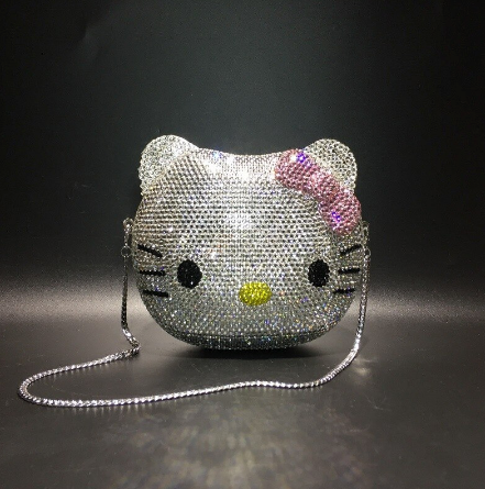 Crystal Hello Kitty Purse Bling d Up