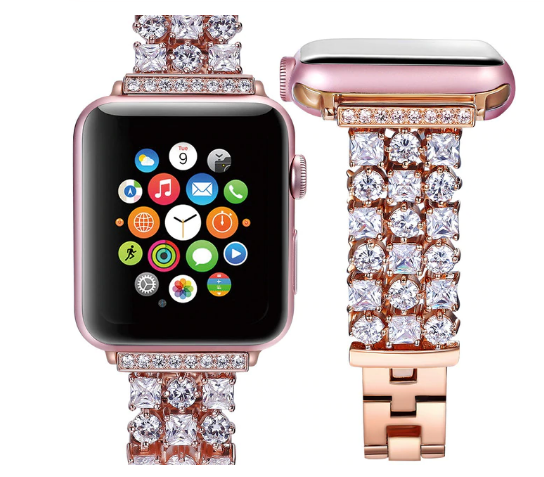 Crystal apple watch band best sale