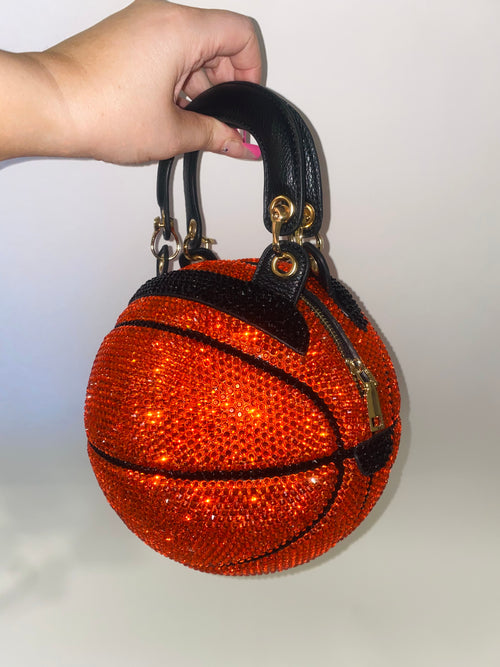 So Fetch Swarovski Crystal Basketball Bag